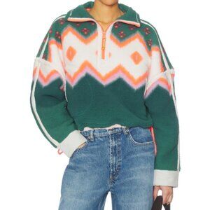 FP movement printed mountain high sweater color soft glow